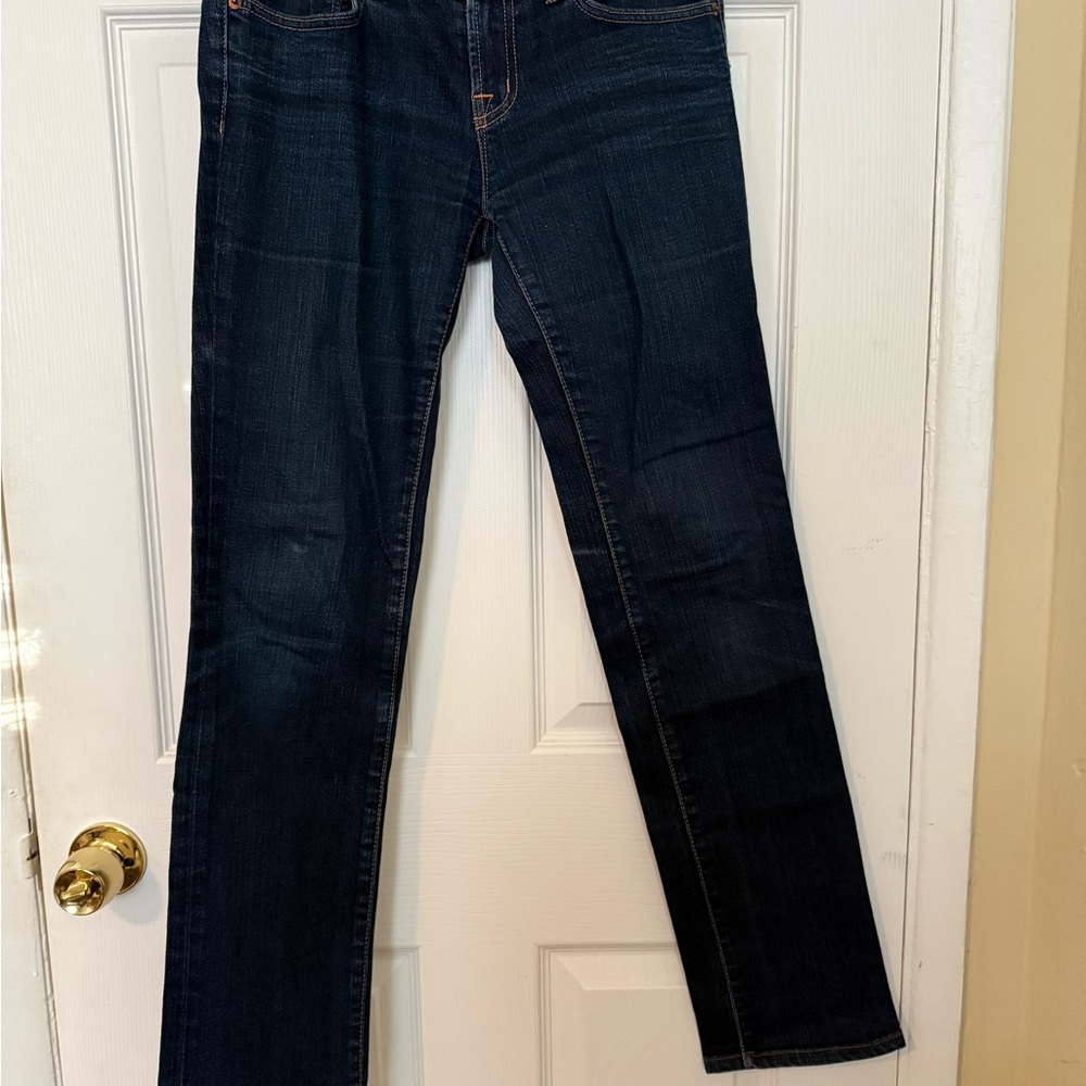 J Brand Women's Dark Blue Jeans Size 26, Great Condition, Cotton Blend Classic
